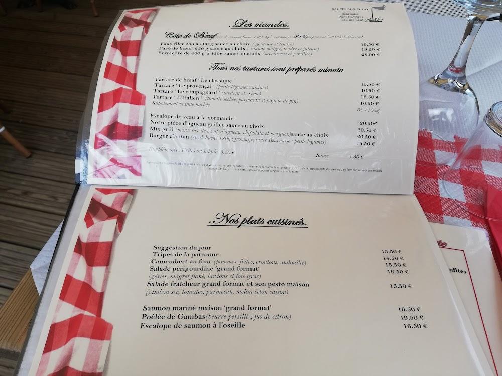 Les Saveurs d'Antan - Menu Image 1